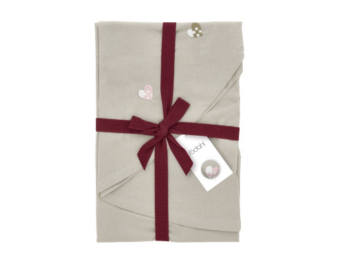 Ubrus pod stromeček ⌀110 Christmas Hearts Embroider Rose