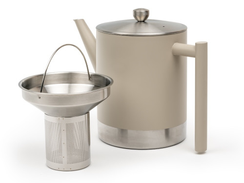 Konvička na čaj Minuet Taupe 1,2l