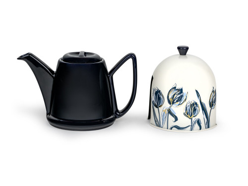 Konvička na čaj Cosy Manto Tulip 1.1L blue