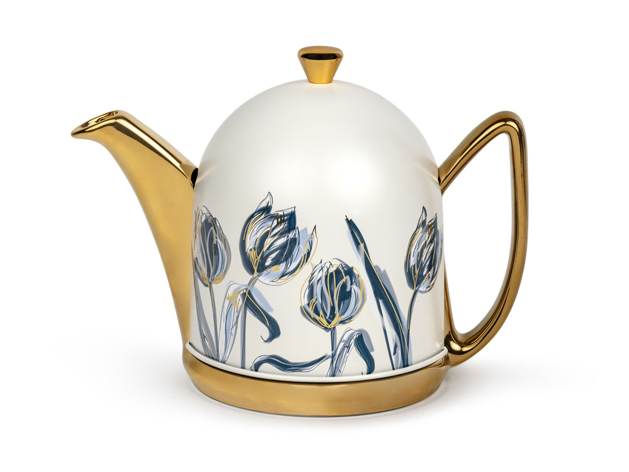 Konvička na čaj Cosy Manto Tulip 1.1L gold