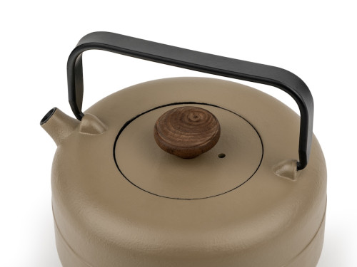 Litinová konvička Henan 0,75L béžová