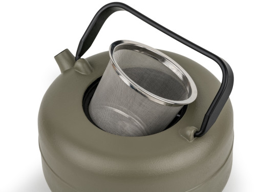 Litinová konvička Henan 0,75L khaki