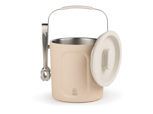 Dvoustěnný kbelík na led s víkem a kleštičkami Corvina 1,5L