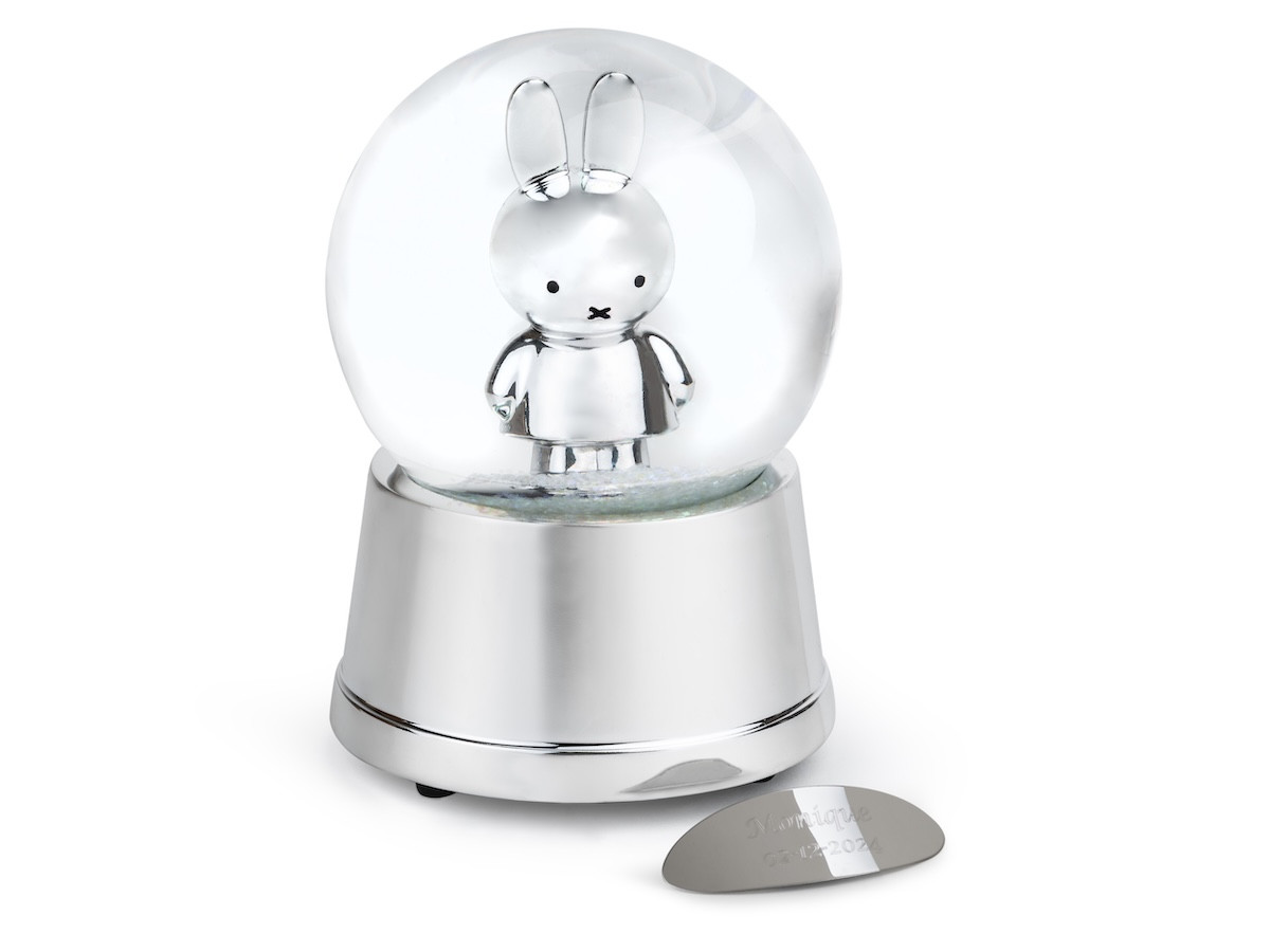 Hrací sněžítko Miffy s gravírovací destičkou