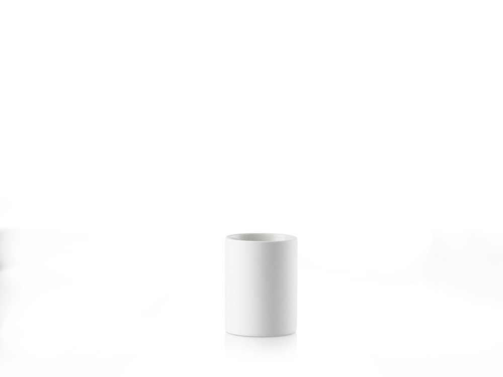 Kelímek na zubní kartáček Karma White