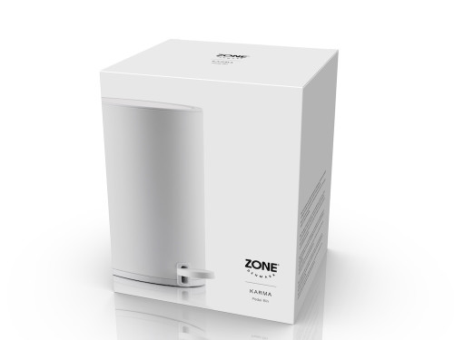 Pedálový koš Karma White