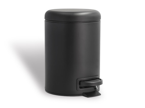 Koupelnový pedálový koš Mono Black