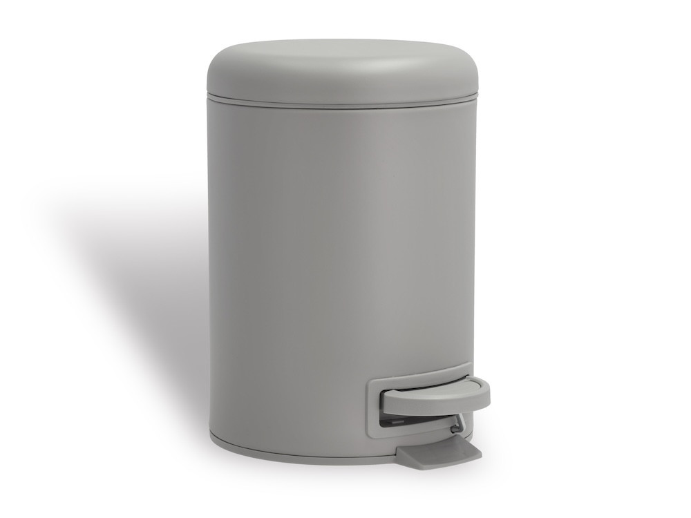 Koupelnový pedálový koš Mono Grey