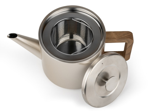 Dvoustěnná konvička na čaj Duet Narvik 1,1L Champagne