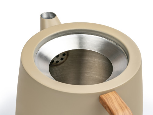 Dvoustěnná konvička na čaj Duet Facet 1,1L Camel