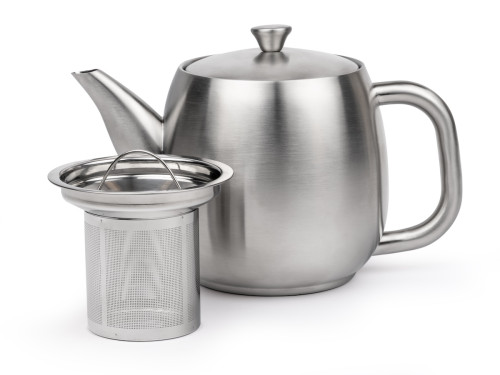 Dvoustěnná konvička na čaj Vera  0,9L Matt Finish