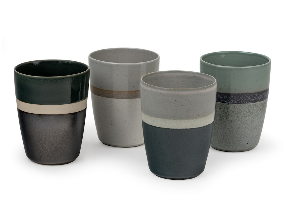 Kameninové hrnky Sven (4 ks) 200 ml