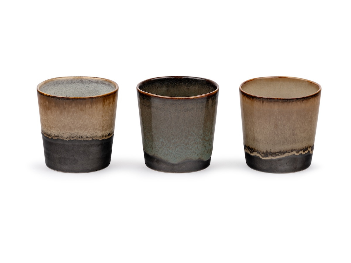 Kameninové misky Abiko  (3 ks) 320 ml