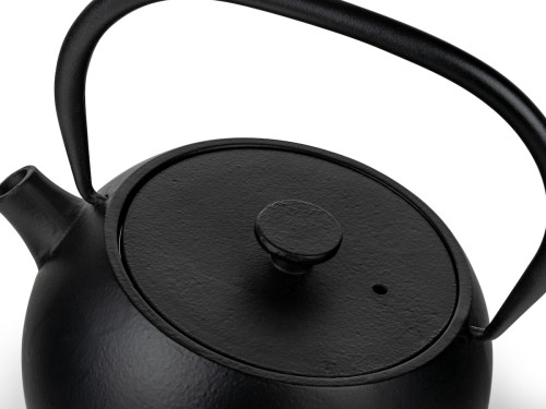 Litinová konvička na čaj Guizhou 0,75L Black