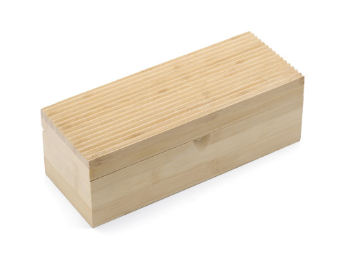 Krabička na čaj Bamboo (3 dózy na sypaný čaj)