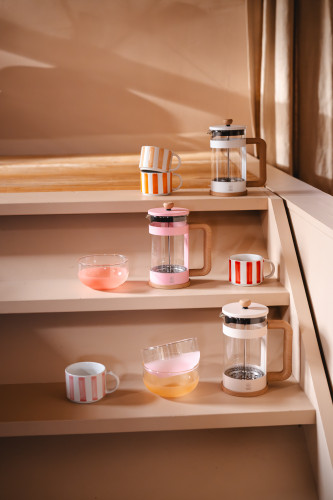 French Press Franca 600ml Sand