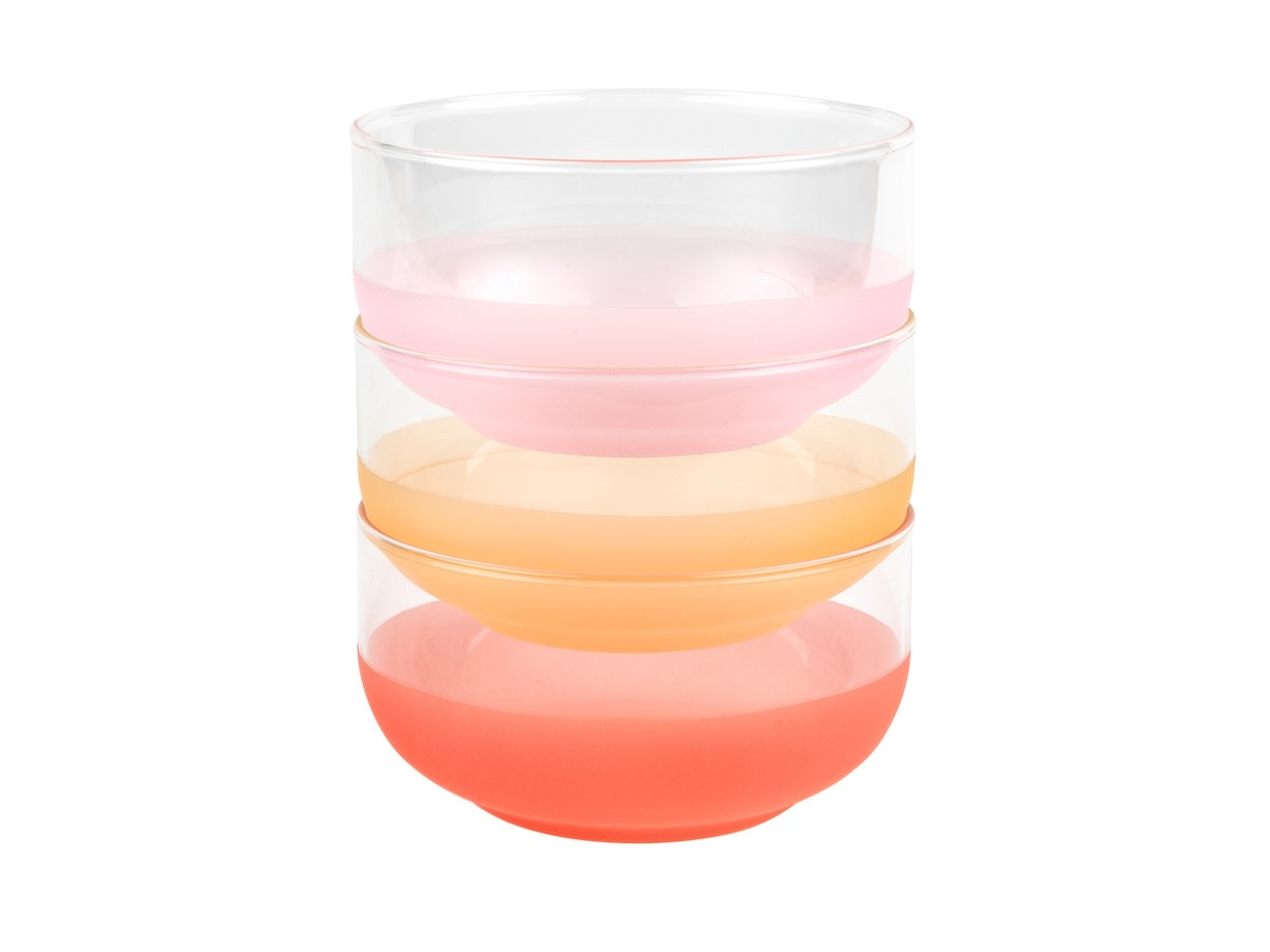 Sada skleněných misek Franca