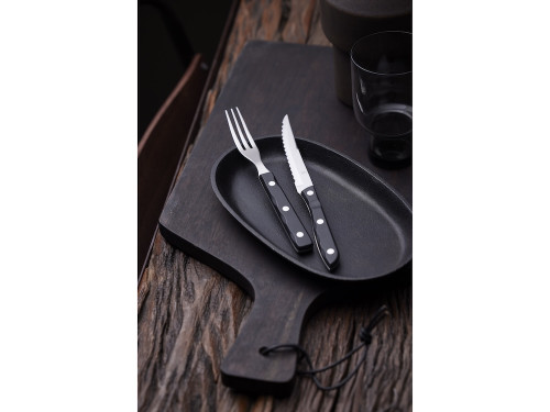 Steakové příbory Old Farmer Black 12 ks