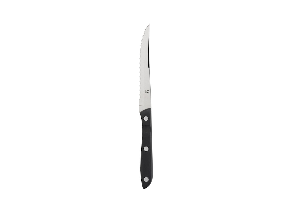 Steakový nůž Old Farmer Černý 22 cm