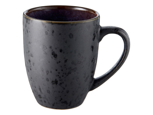 Kameninový hrnek s ouškem 30 cl Black/Dark Blue