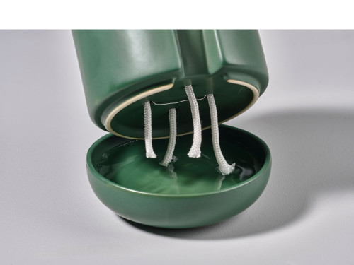 Zone Denmark Samozavlažovací květináč na bylinky Herb &amp; Sprout Jungle Green 10 x 11,6 cm