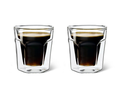 Dvostěnná sklenice Espresso, (2ks), 100ml