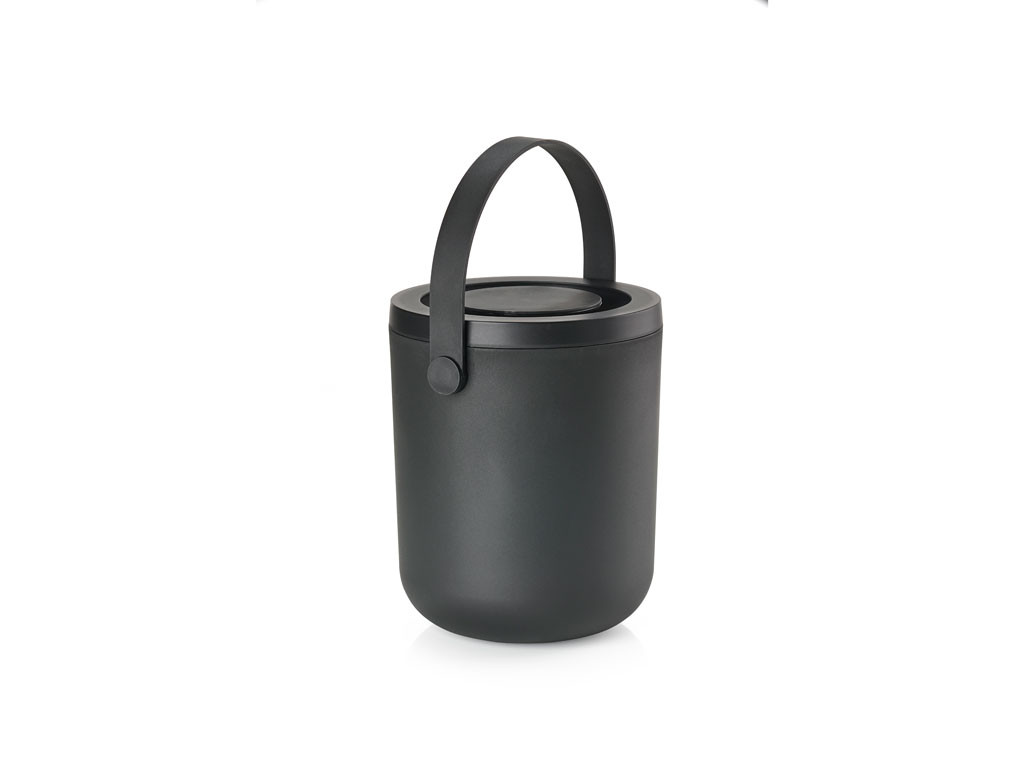 Kuchyňský kontajner na bio odpad 3l Black
