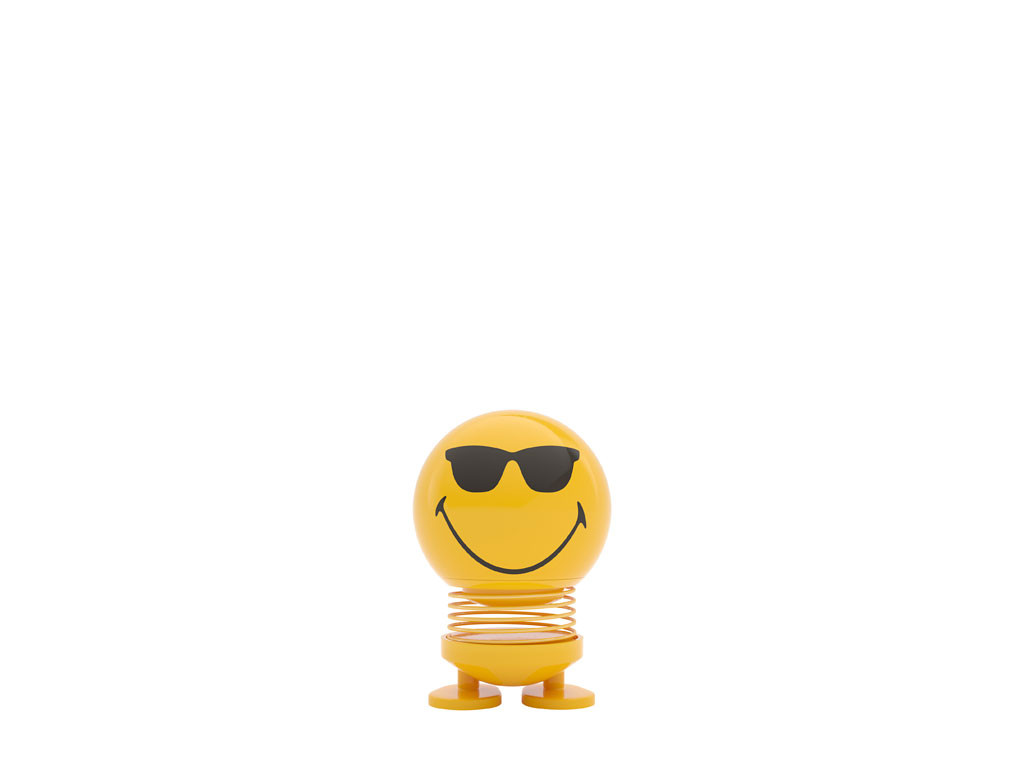 Figurka Hoptimist Smajlík Cool S Žlutá