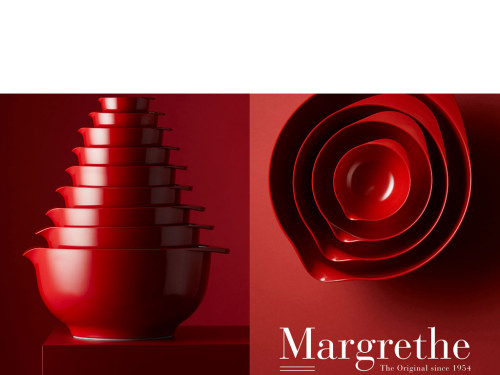 Cedník Margrethe 1,5L Red