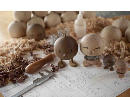 Figurka Hoptimist Bumble S Kouřový dub