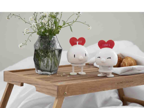 Figurka Hoptimist Love Bimble M Bílá