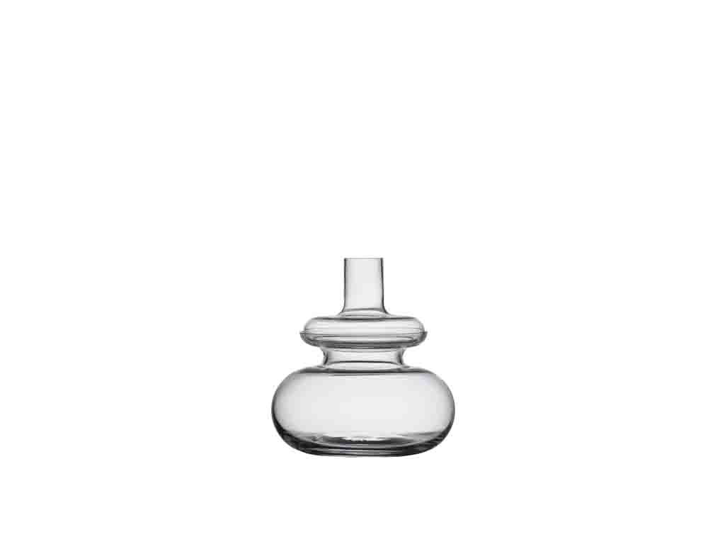 Ručně foukaná váza 23 x 25 cm Pure Clear