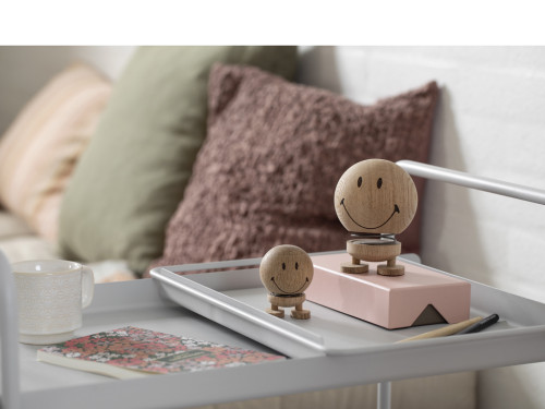 Figurka Hoptimist Smiley M Neopracovaný dub