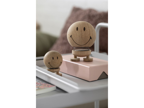 Figurka Hoptimist Smiley M Neopracovaný dub