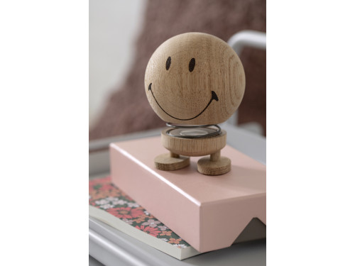 Figurka Hoptimist Smiley M Neopracovaný dub