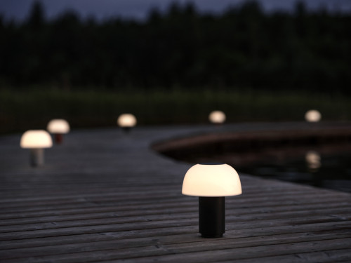 LED stolní lampa Harvest Moon Black