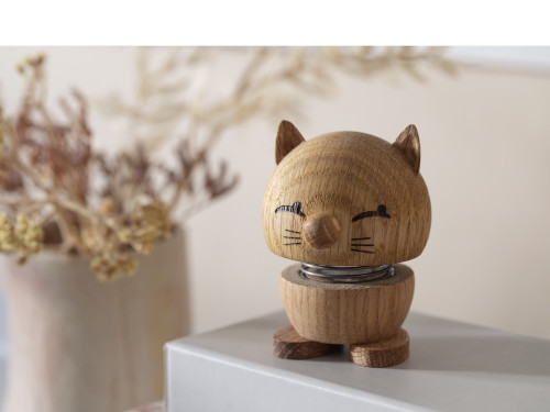 Figurka Hoptimist Kočka Dub