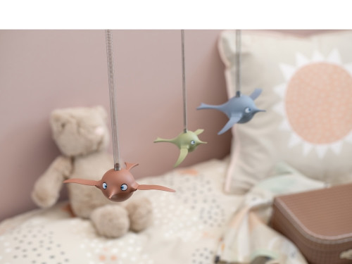 Visící figurka Hoptimist Soft Birdie M Ruby