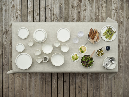 Porcelánová karafa Eau Offwhite (0,7l)