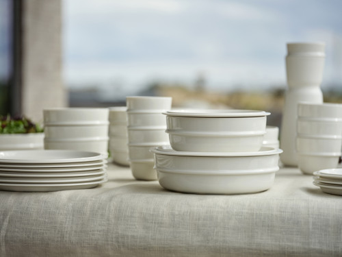 Porcelánová karafa Eau Offwhite (0,7l)