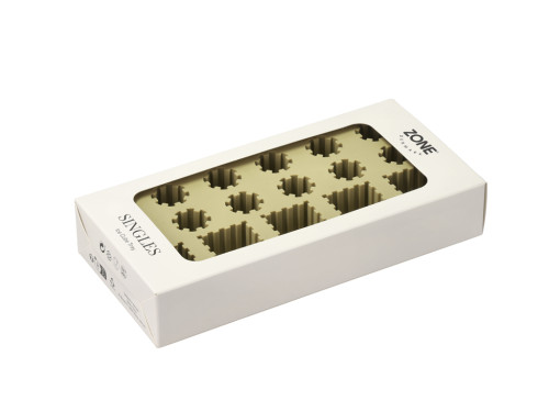 Silikonová forma na led Singles Leek Green
