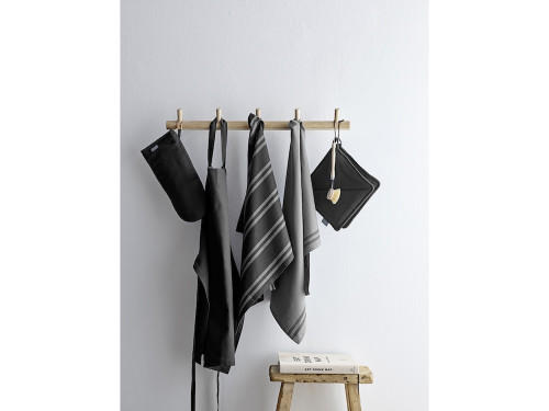 Kuchyňská zástěra 70x91 cm Soft Black 