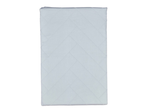 Bavlněné povlečení 140x220 Tiles Linen Blue