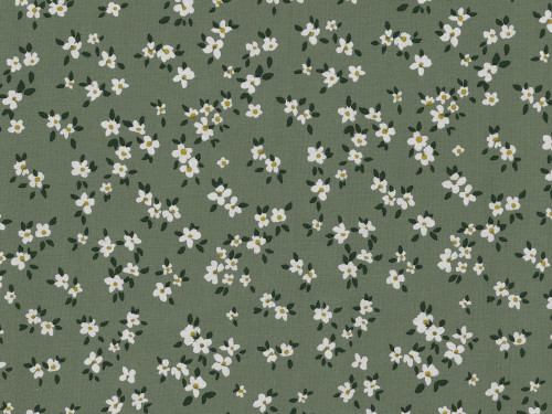 Bavlněné povlečení 140x200 Painter`s Garden Hedge Green