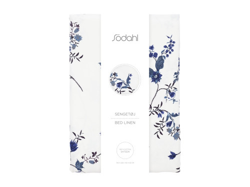 Bavlněné povlečení 140x220 Grace Navy Blue 