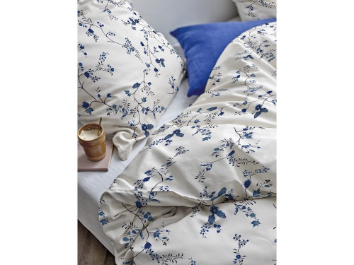 Bavlněné povlečení 140x220 Grace Navy Blue 