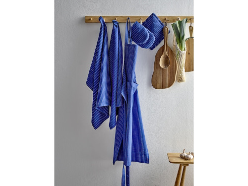 Mini kuchyňská chňapka 14x21 Line Royal Blue