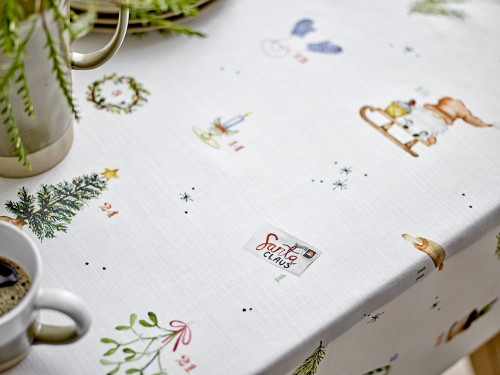 Kuchyňský ubrus 140x350 Christmas Days Red