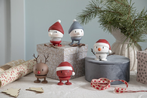 Figurka Hoptimist Santa Bumble Soft S Red