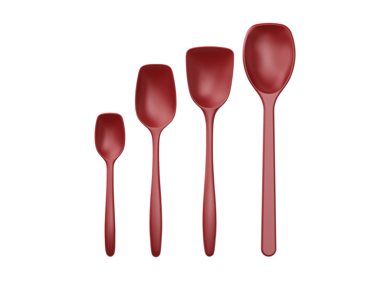 Sada kuchyňských lžic (4ks) Classic Red